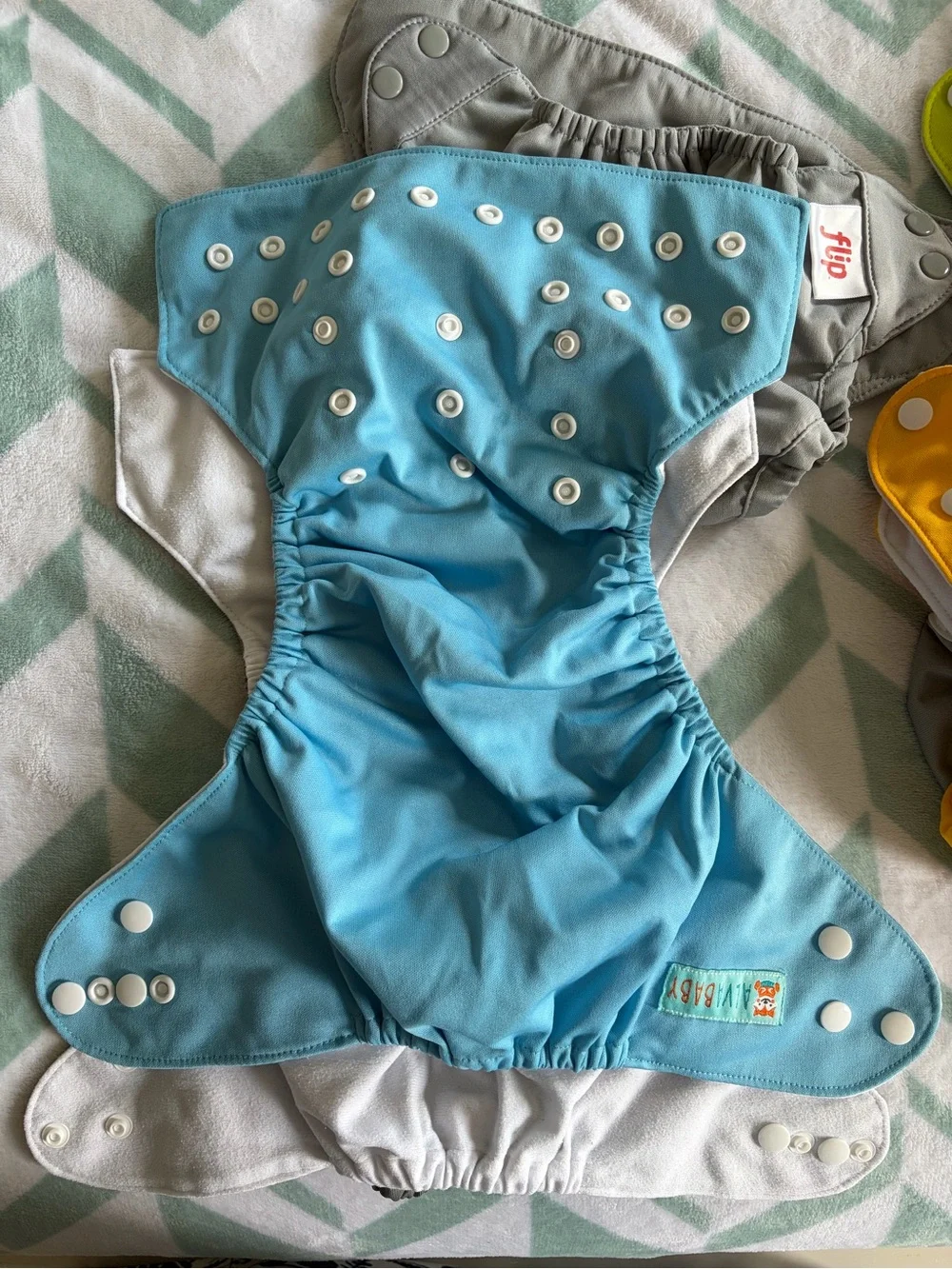 Reusable Cloth Diaper Covers - Multicolor Pack